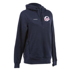 Sweat-shirt de Chessy Hockey Club femme FH500 bleu marine