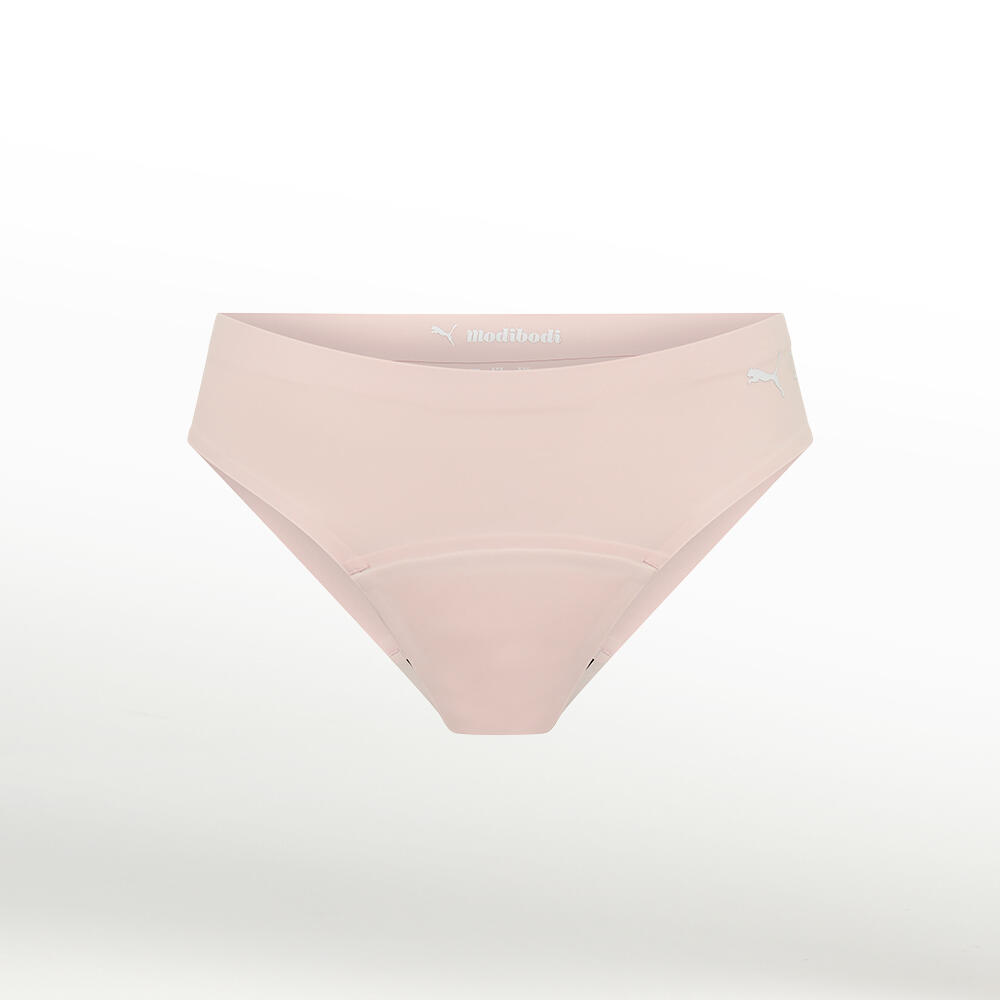 Modibodi Period Pants Puma X Modibodi Seamfree Active Bikini Moderate-Heavy Pink 5/5