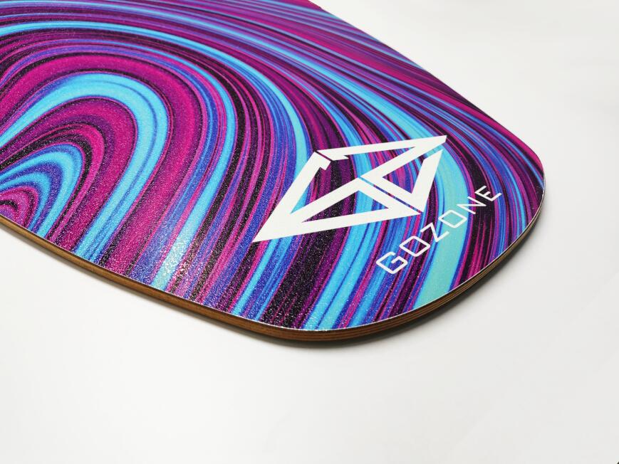 Deska skimboard GOZONE Tropic z antypoślizgowym gripem i laminatem HPL