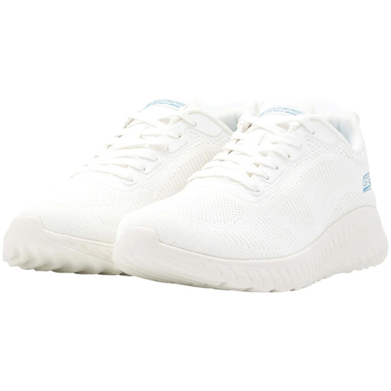Chaussures de Running pour Adultes Skechers Bobs Sport Squad Rose