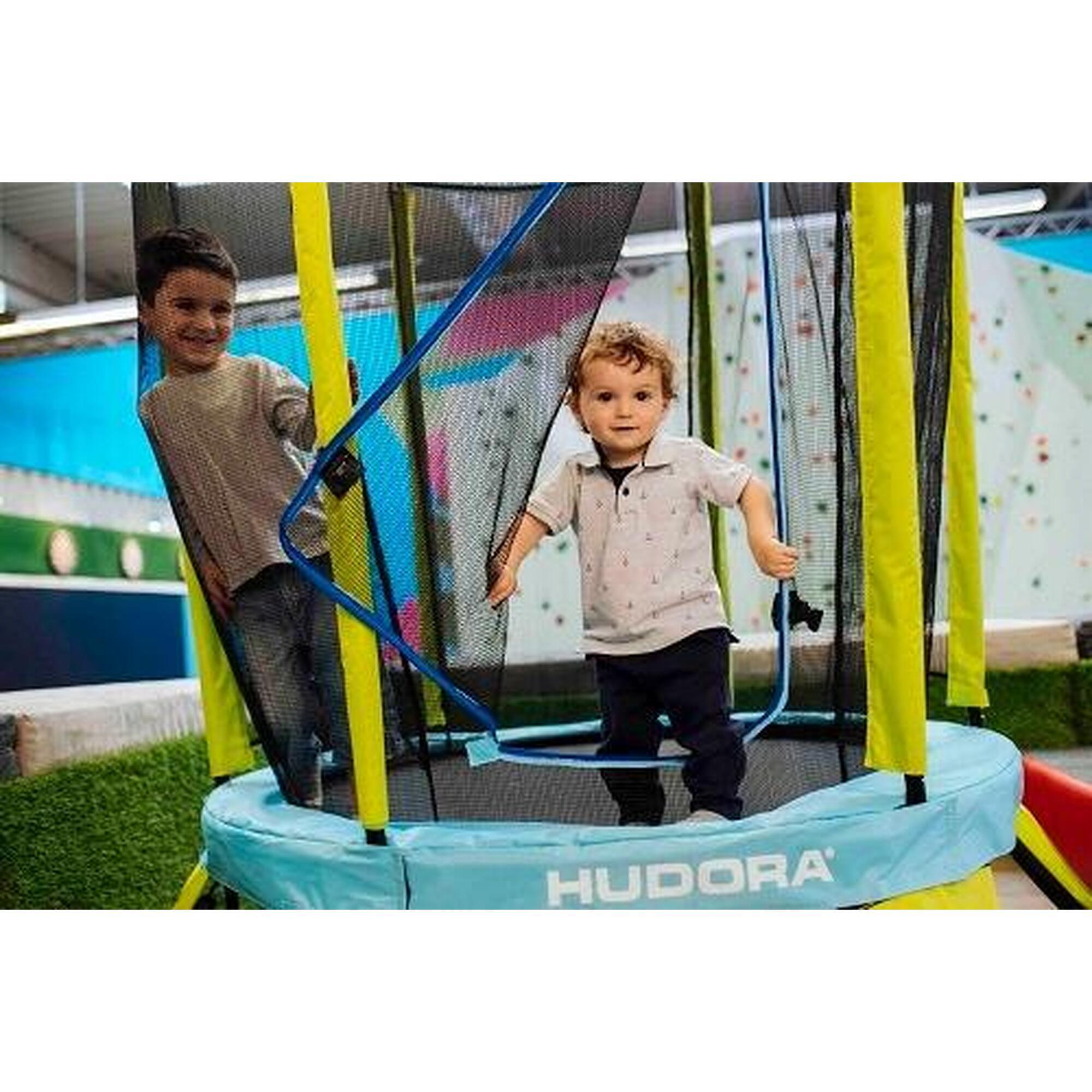 Trampolina do domu i ogrodu dla dzieci Hudora Safety 140 cm