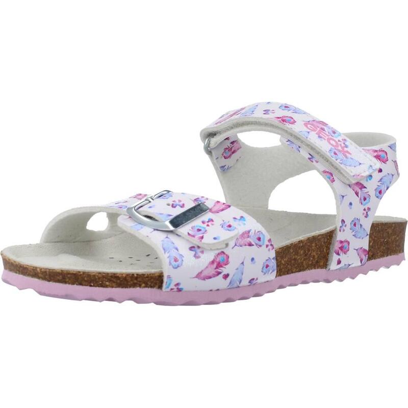 Sandalias Niña Geox J Adriel Girl C Blanco