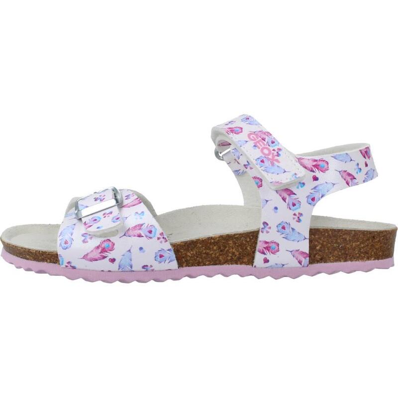 Sandalias Niña Geox J Adriel Girl C Blanco