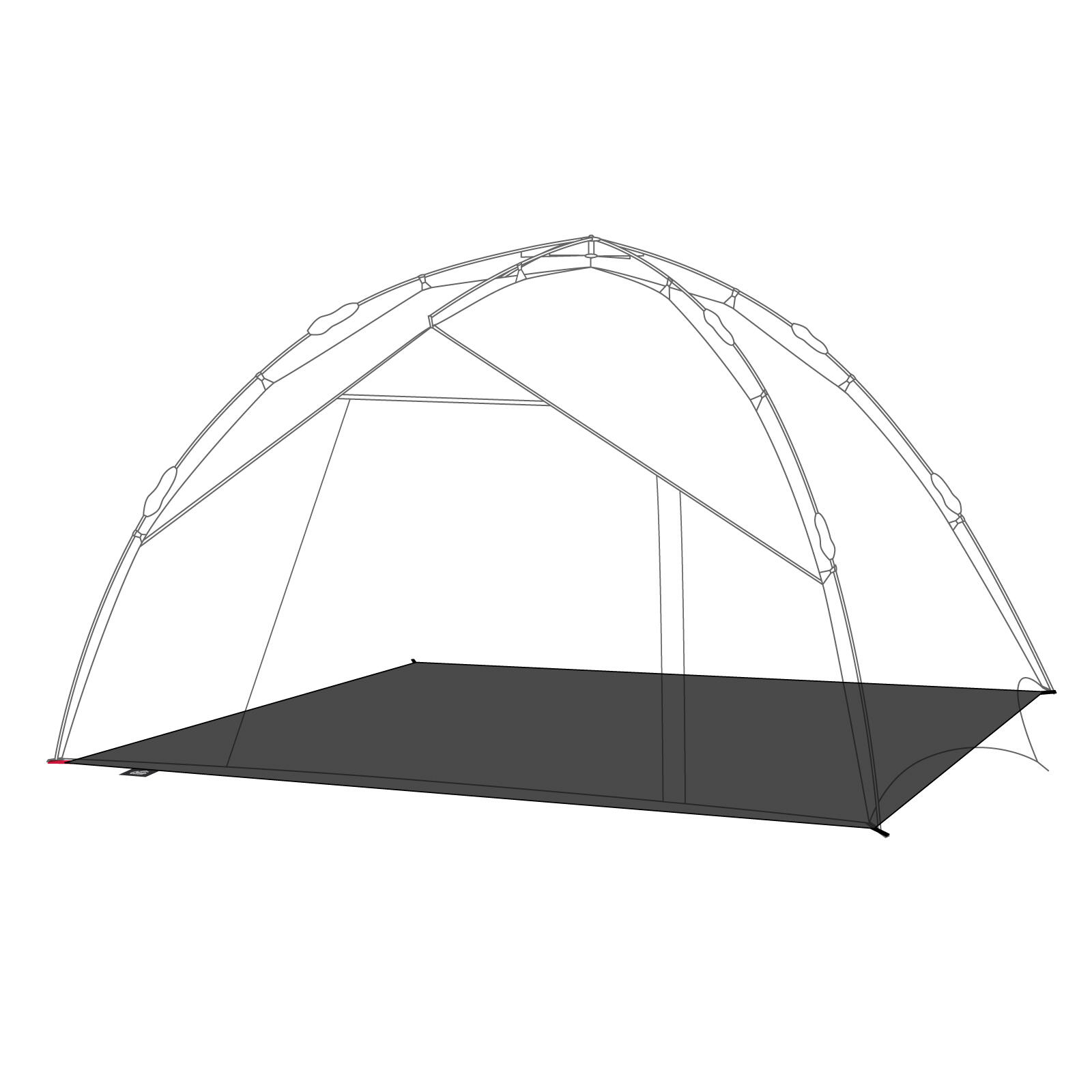 QEEDO Bodenplane qeedo Quick Ash Groundsheet