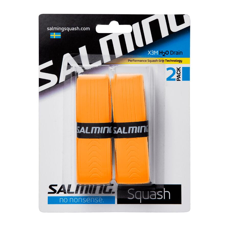 SALMING Squashový grip s vylepšenými savými vlastnostmi X3M H20DrainGrip 2 ks