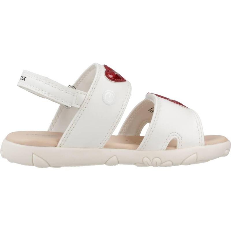 Sandalias Niña Geox J Sandal Haiti Girl Blanco