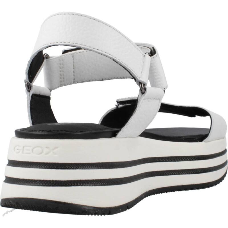 Sandalias Mujer Geox D Sandal Kency Blanco