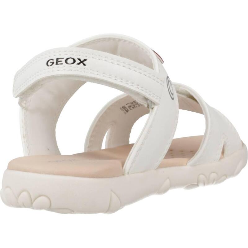 Sandalias Niña Geox J Sandal Haiti Girl Blanco