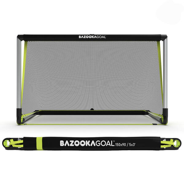 BAZOOKAGOAL Hliníková skládací fotbalová branka BazookaGoal 150 x 90 cm