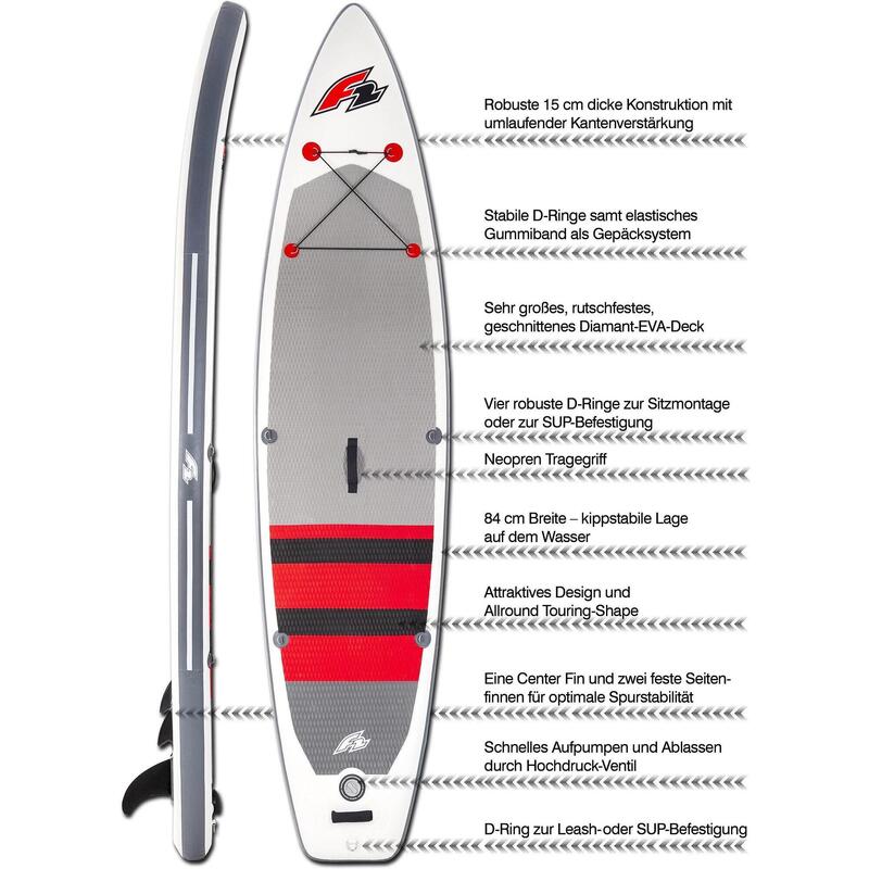 Tabla de Stand Up Paddle Inflable 'Strato Verde' 10,5'