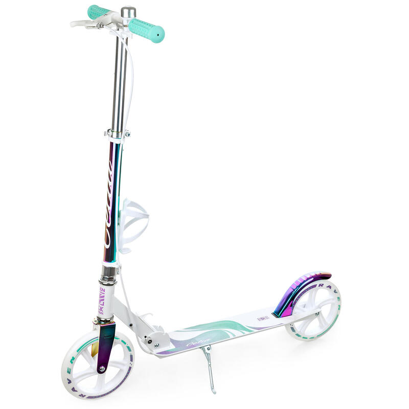 Klappbarer Scooter mit Bremse, Klingel und Flaschenhalter 200mm Celia