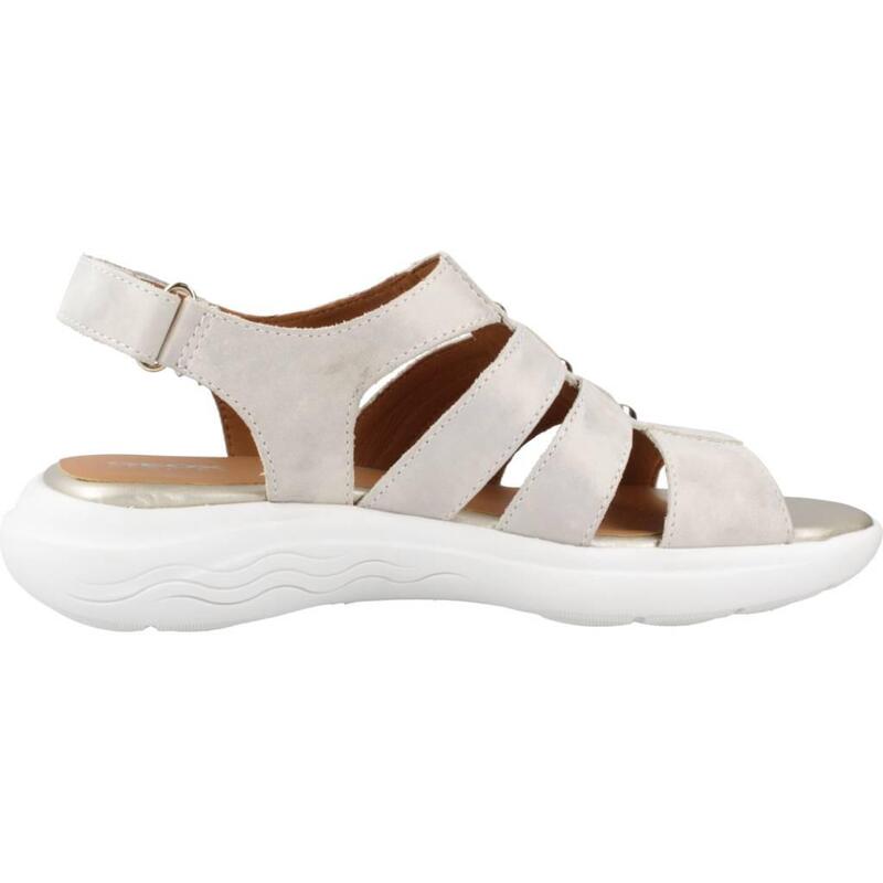 Sandalias Mujer Geox D Spherica Ec5w Gris