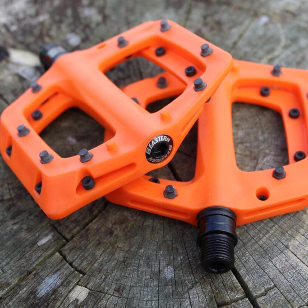 Eastern Bikes Linx MTB Flat Pedals - Orange 3/3