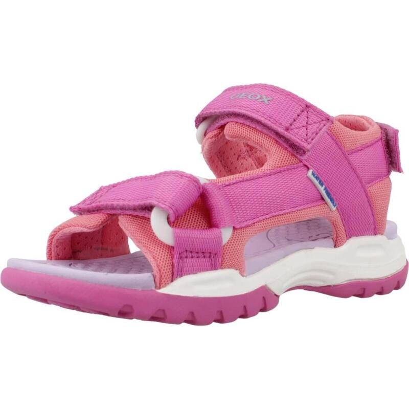 Sandalias Niña Geox J Borealis Girl A Rosa