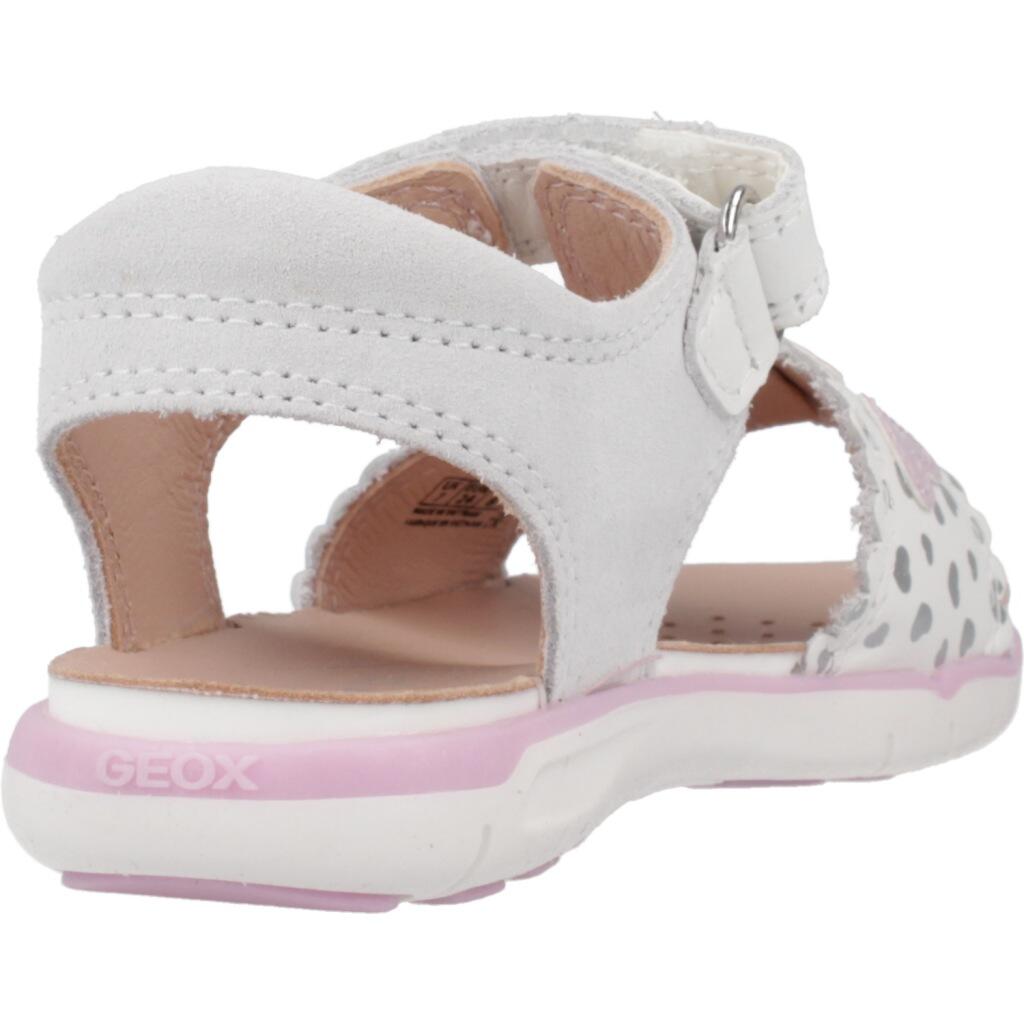 Sandalias Niña Geox B Sandal Delhi Girl Blanco 3/5