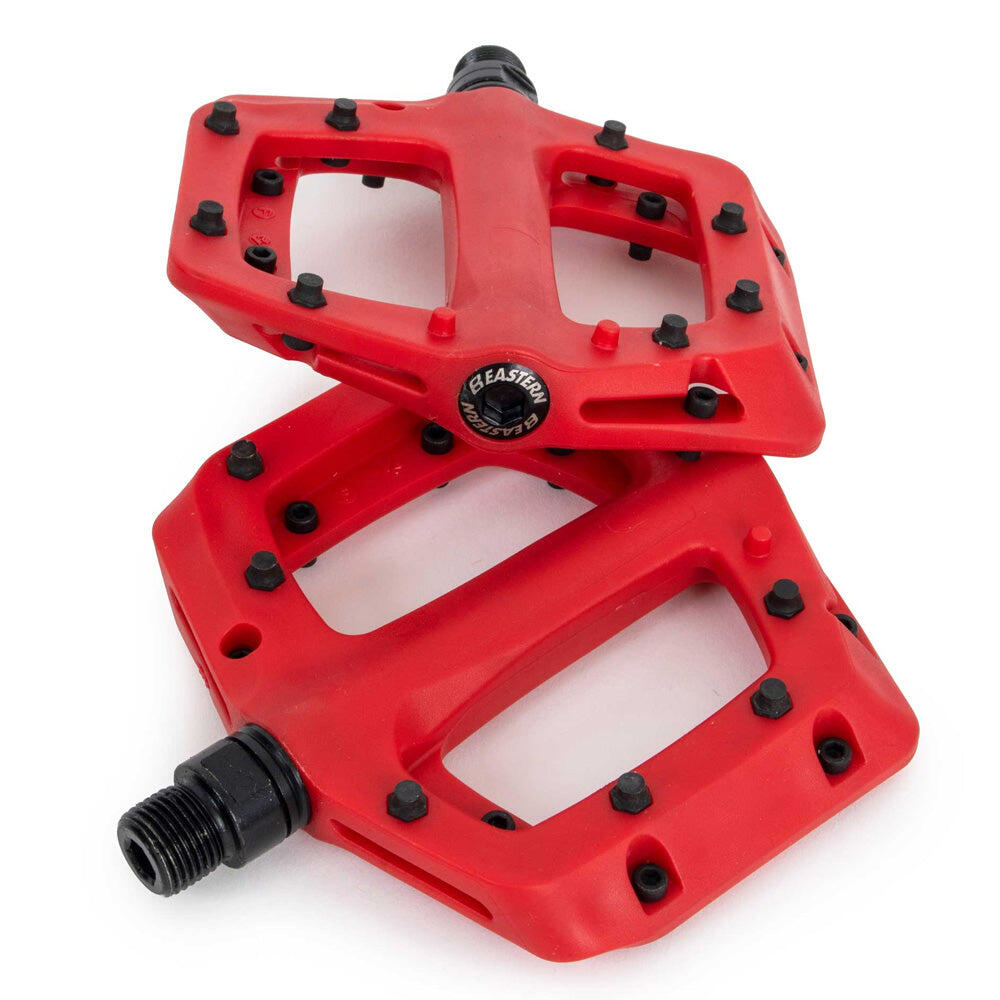 Eastern Bikes Linx MTB Flat Pedals - Red 1/4