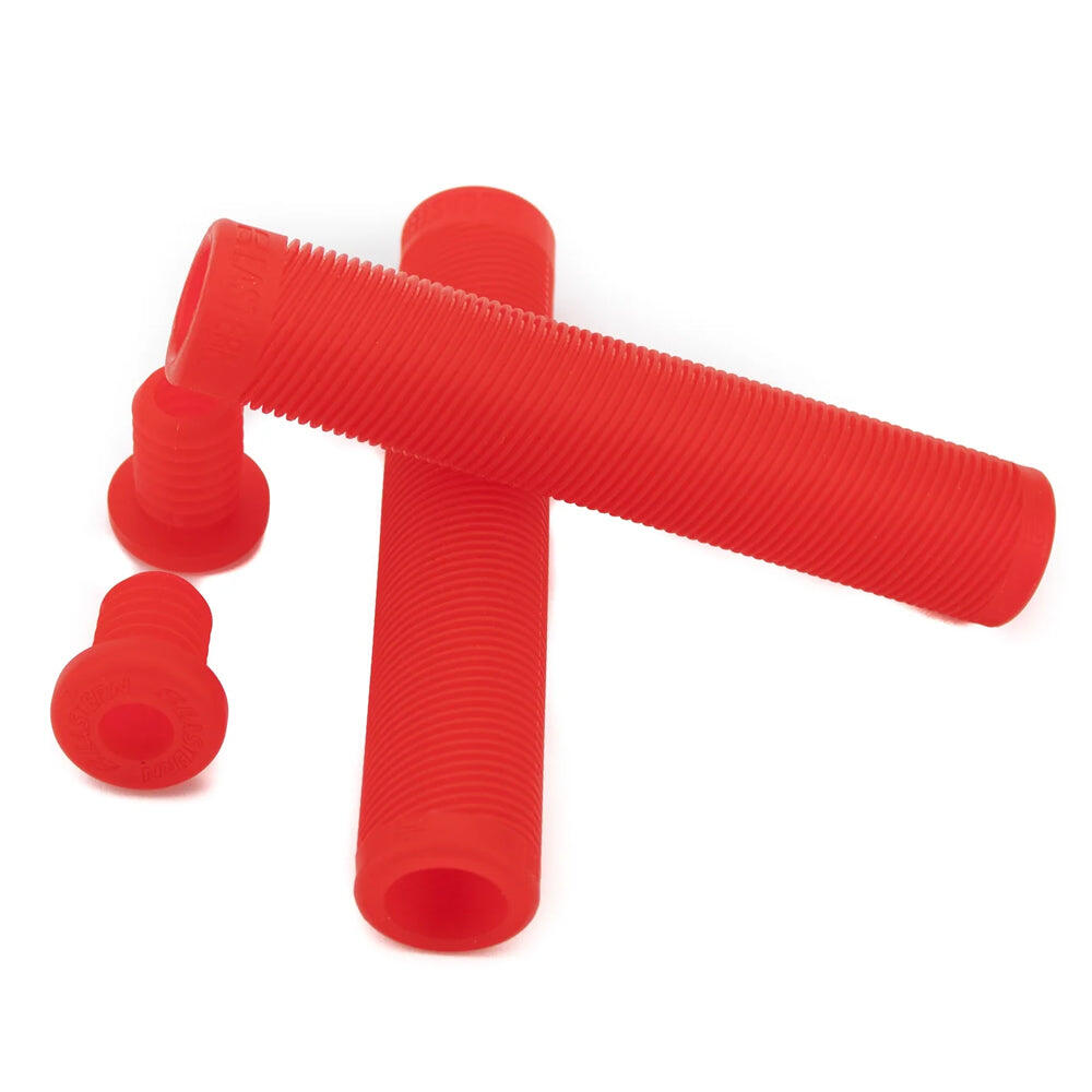 EASTERN BIKES Eastern Bikes Riblet Grips - Translucent Red