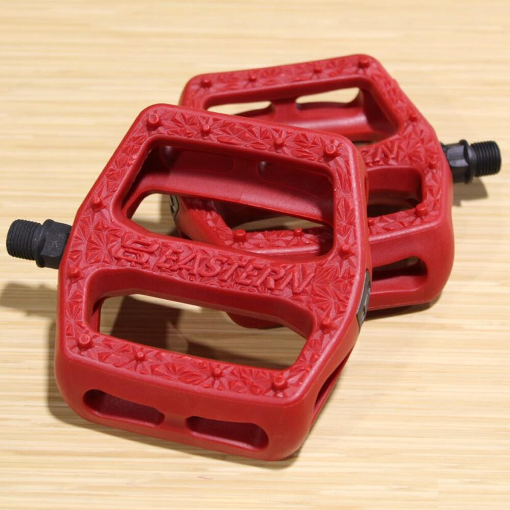 Eastern Bikes Facet BMX Pedals - Red 3/4