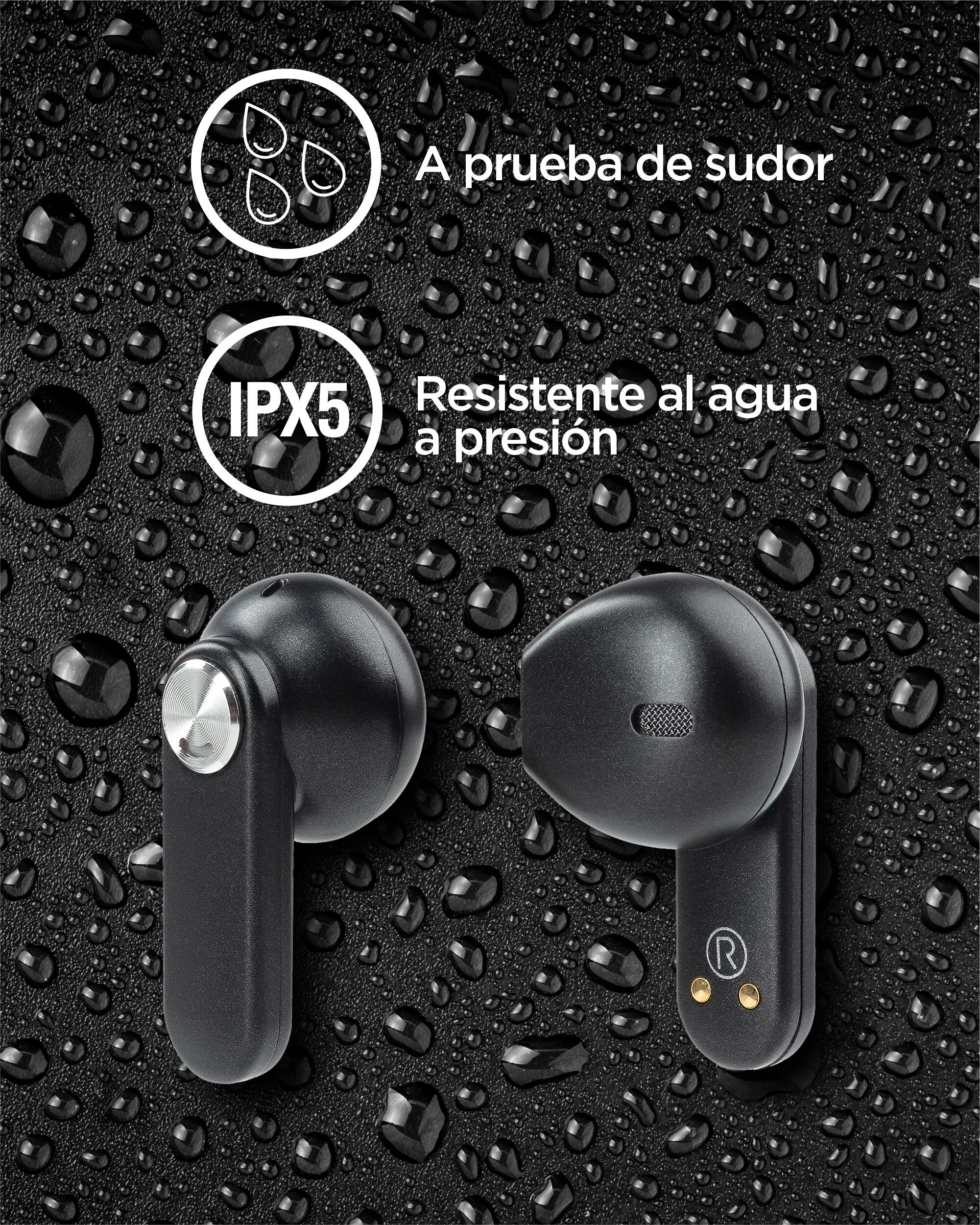 auricolari bluetooth con microfono Ksix Leaf 7/7