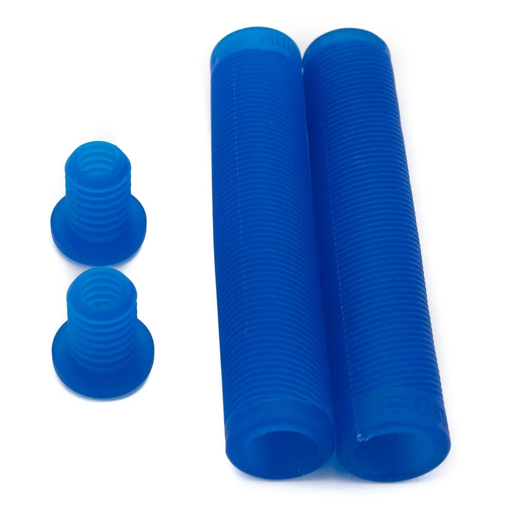 Eastern Bikes Riblet Grips - Translucent Blue 2/3