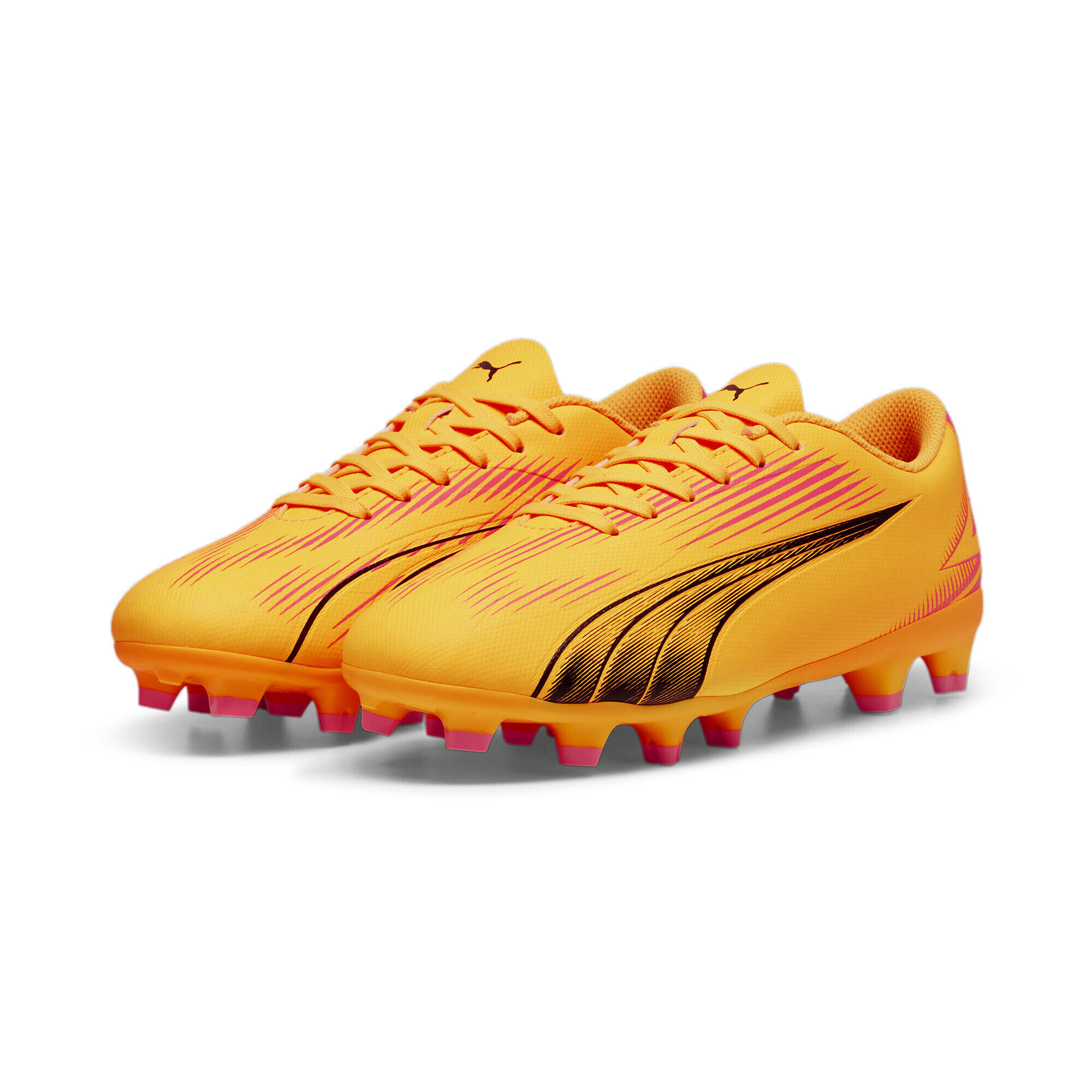 Puma - Chaussures De Football Ultra Play Fg/ag Enfant Et Adolescent Puma - Chaussures De Football - Noir|rose - Decathlon