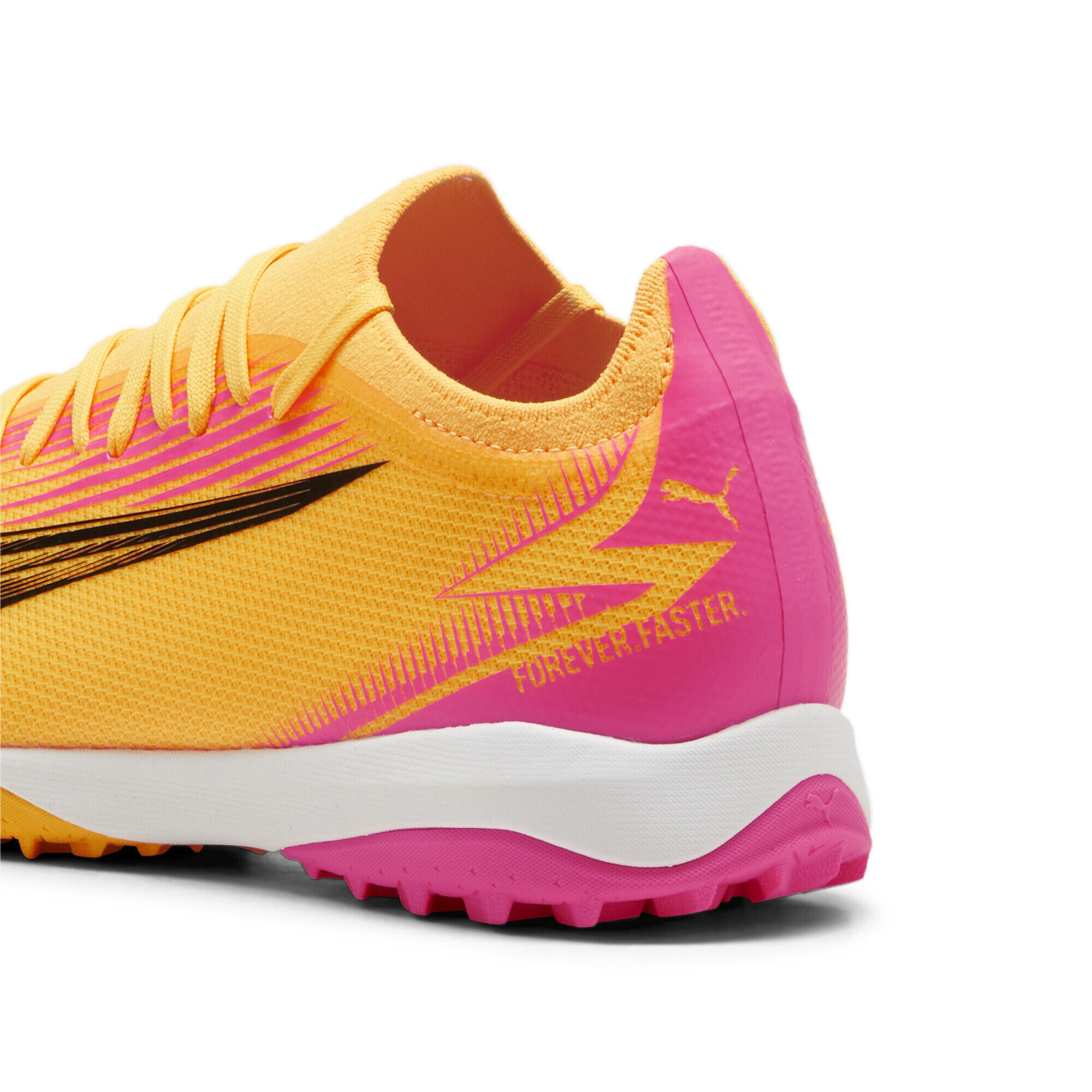 Scarpe da calcio ULTRA MATCH TT PUMA Sun Stream Black Sunset Glow Orange Pink 2/6