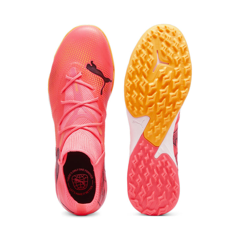 Botas de fútbol FUTURE 7 MATCH TT PUMA Sunset Glow Black Sun Stream Pink Orange