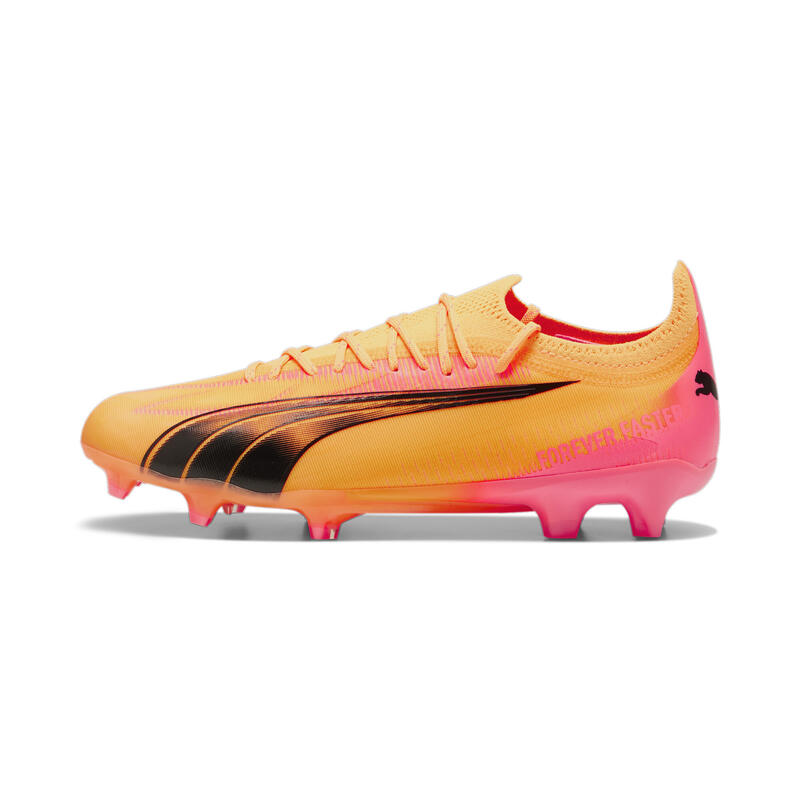 Kopačky ULTRA ULTIMATE FG/AG PUMA Sun Stream Black Sunset Glow Orange Pink