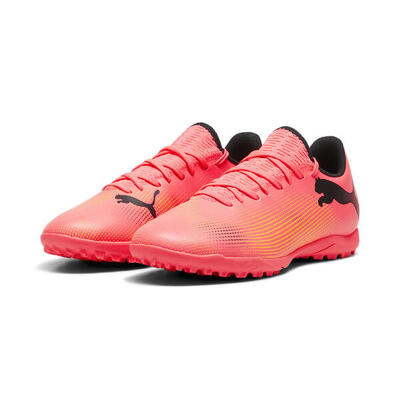 Future 7 play tt voetbalschoenen puma sunset glow black sun stream pink orange