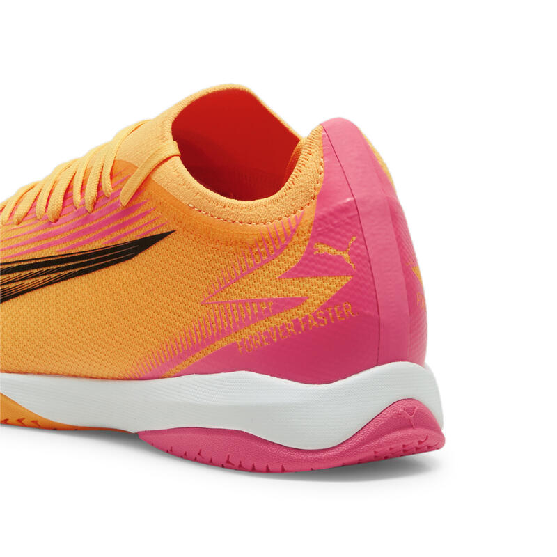 Botas de fútbol ULTRA MATCH IT PUMA Sun Stream Black Sunset Glow Orange Pink