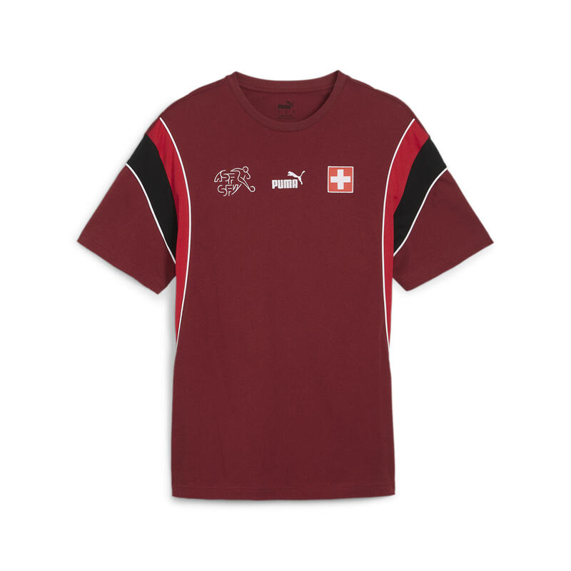 Switzerland FtbLArchive T-shirt voor heren PUMA Team Regal Red Fast
