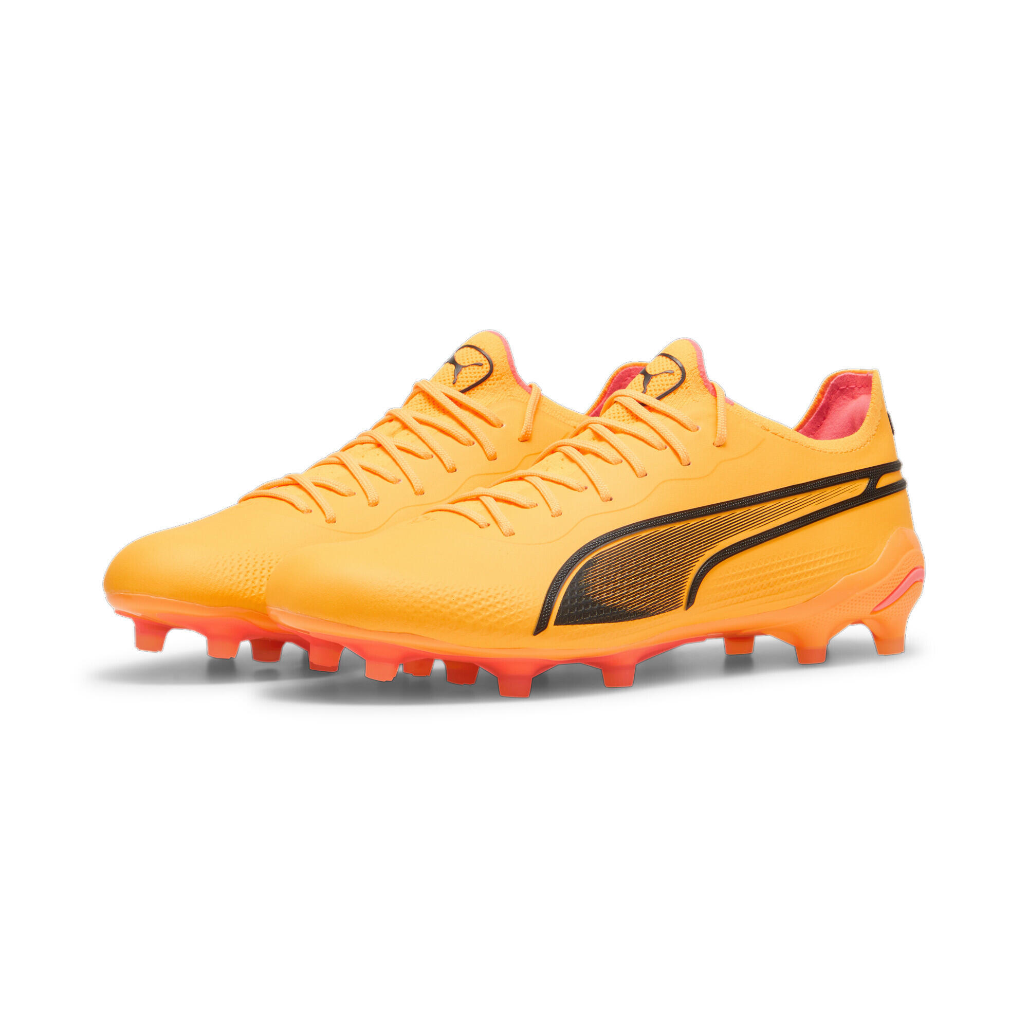 Puma - Chaussures De Football King Ultimate Fg/ag Puma - Chaussures De Football - Noir|rose - 39 - Decathlon
