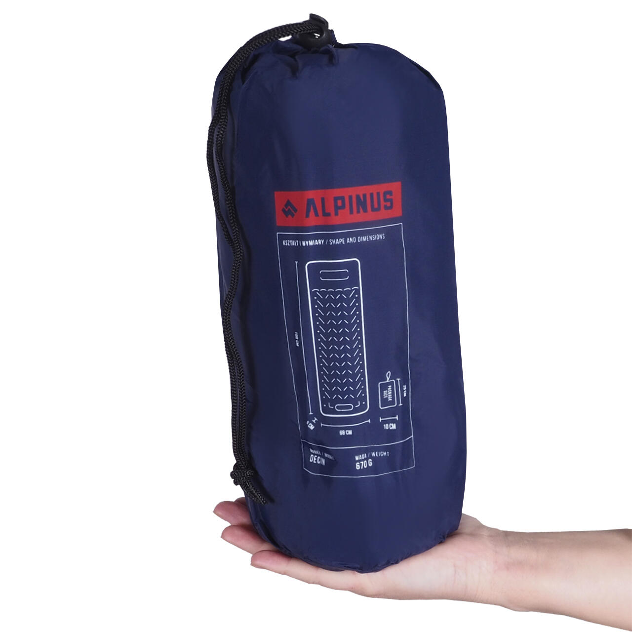 Matelas de camping Alpinus Decin 5/6