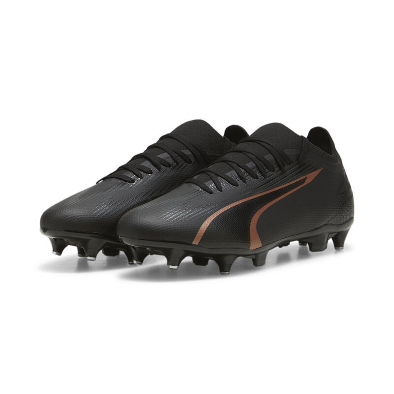 Botas de fútbol ULTRA MATCH MxSG PUMA Black Copper Rose Metallic