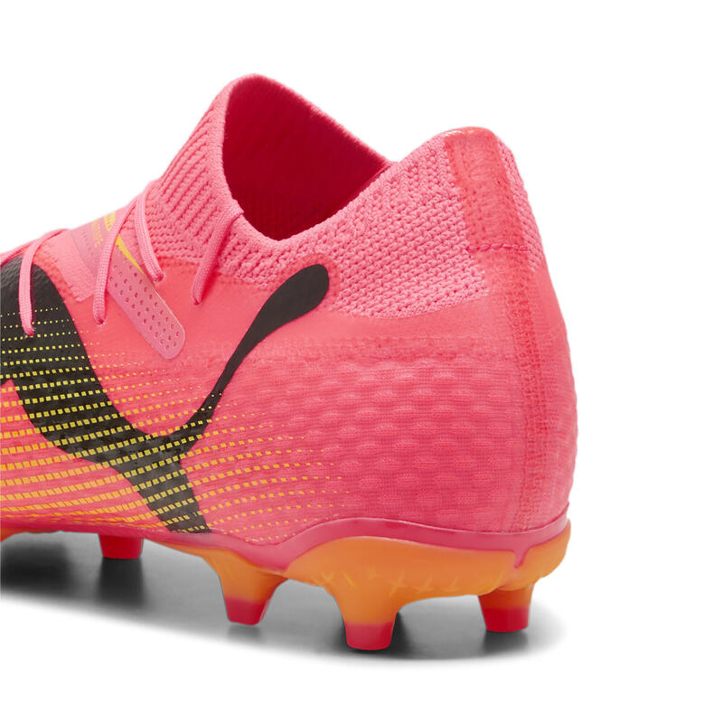 Buty piłkarskie FUTURE 7 PRO FG/AG PUMA Sunset Glow Black Sun Stream Pink Orange