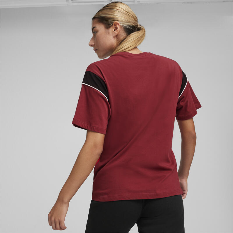 T-shirt Svizzera FtblArchive da donna PUMA Team Regal Red Fast