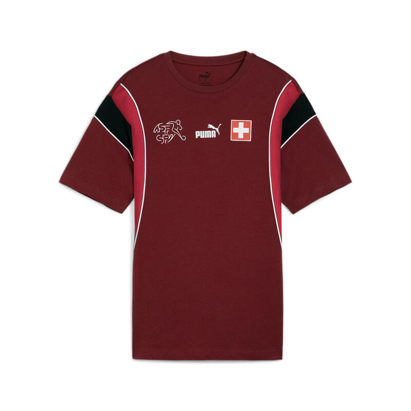 Switzerland FtblArchive T-shirt voor dames PUMA Team Regal Red Fast