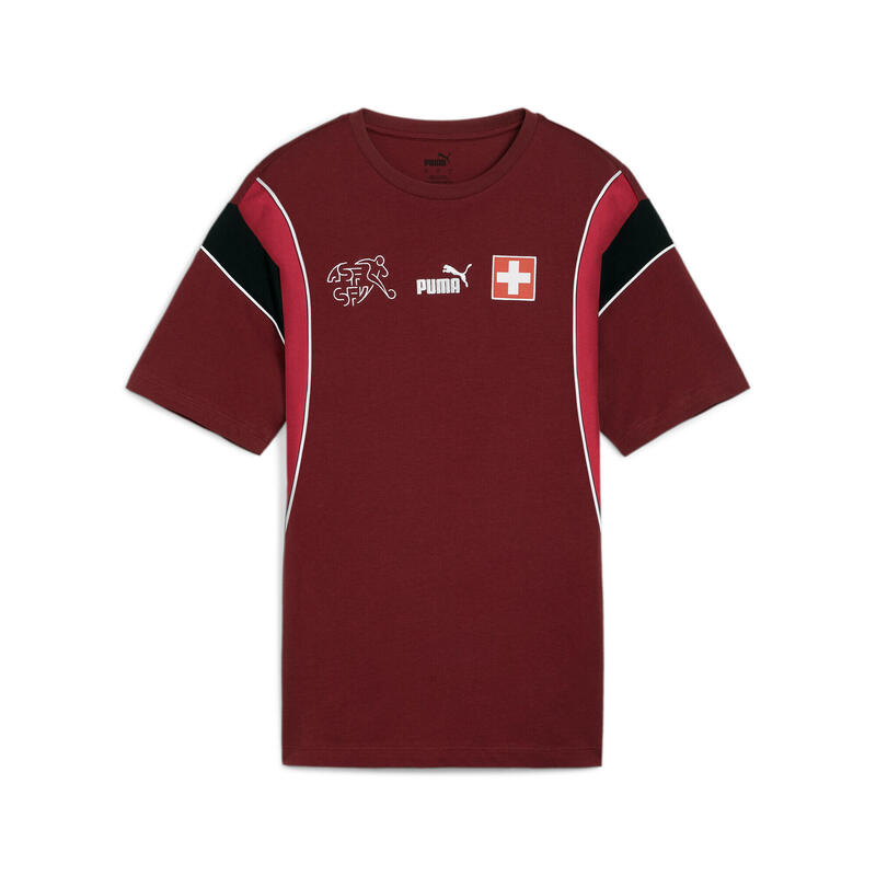 T-shirt Svizzera FtblArchive da donna PUMA Team Regal Red Fast