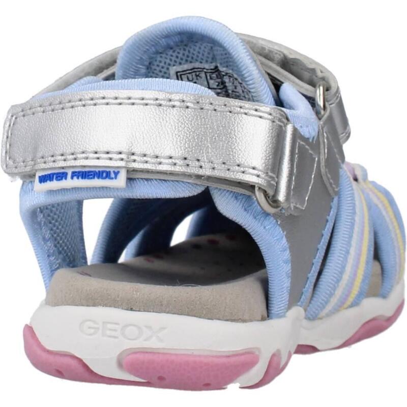 Sandalias Niña Geox B Sandal Flaffee Gir Gris