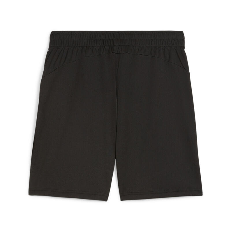 individualFINAL voetbalshort voor heren PUMA Black Sun Stream Orange