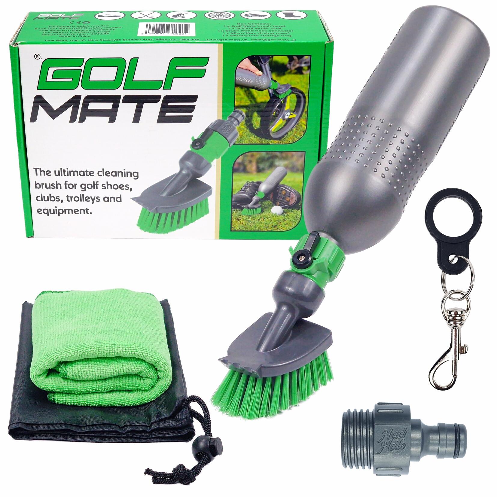 Golf Mate – The ultimate cleaning kit for golf shoes, clubs & trolley wheels. 1/8