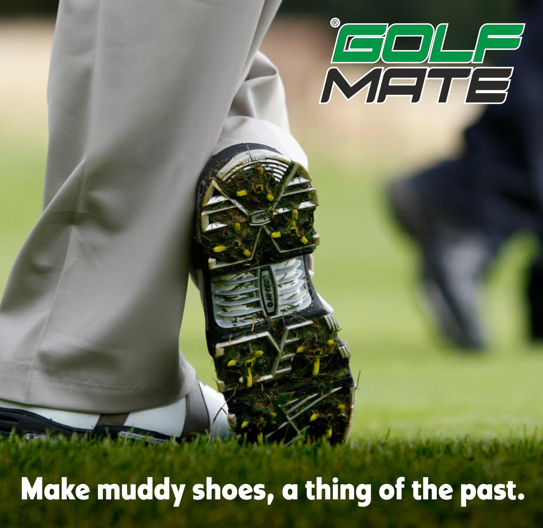 Golf Mate – The ultimate cleaning kit for golf shoes, clubs & trolley wheels. 3/8
