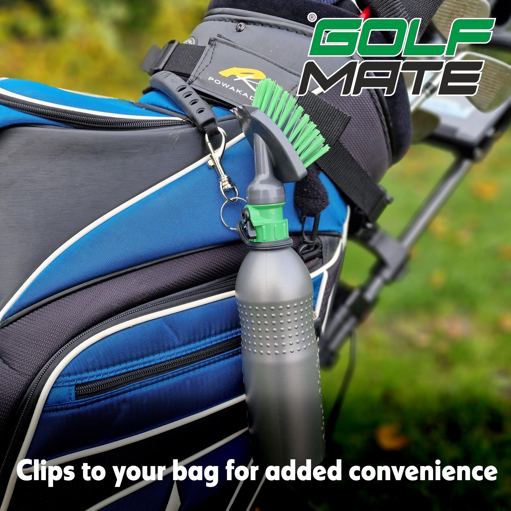 Golf Mate – The ultimate cleaning kit for golf shoes, clubs & trolley wheels. 6/8