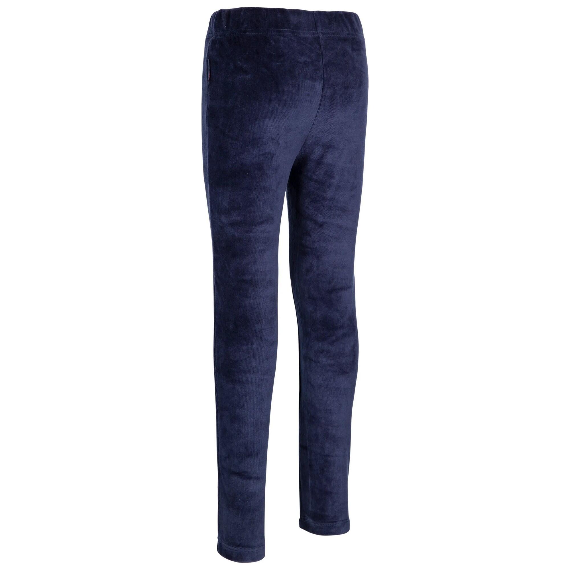 "Chill" Leggings für Mädchen Damen Marineblau 2/3