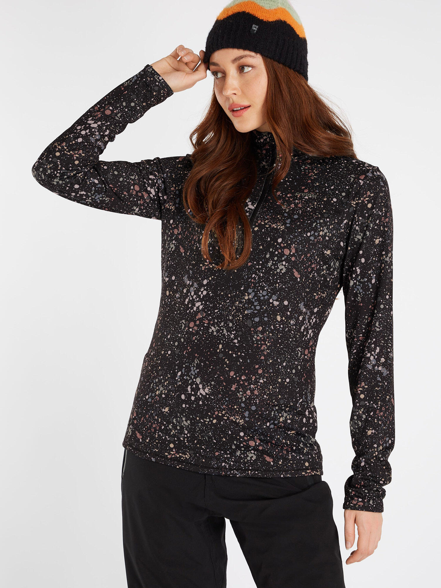 Bluza narciarska damska Protest PRTDAHLIAY 1/4 zip top 2/5
