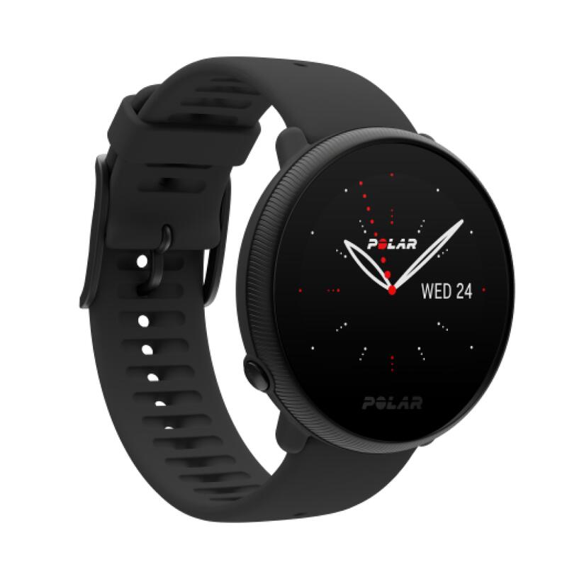 MONTRE CONNECTÉE GPS CARDIO & FITNESS POLAR IGNITE 2 PERLE NOIR