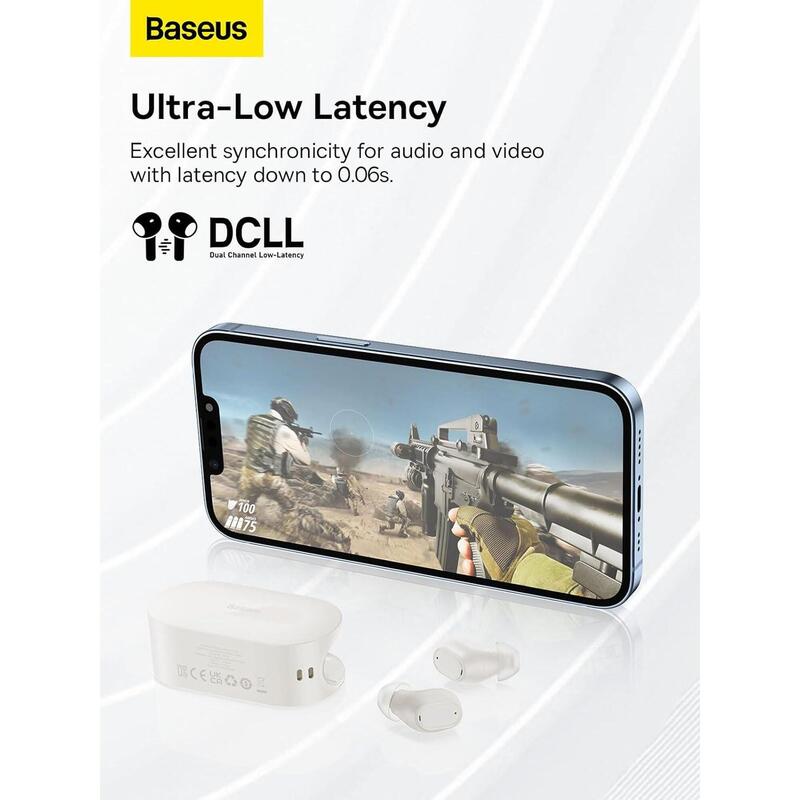 Căști cu Microfon Baseus Negru