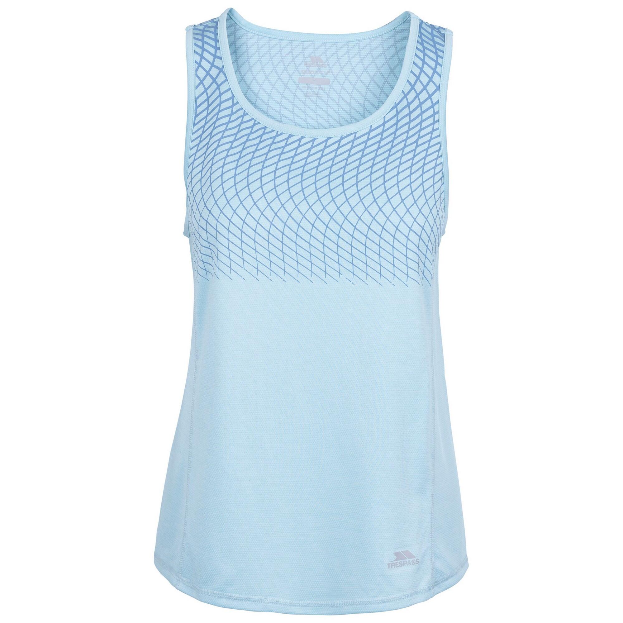 Women's LOPU sports tank top (Turquoise)