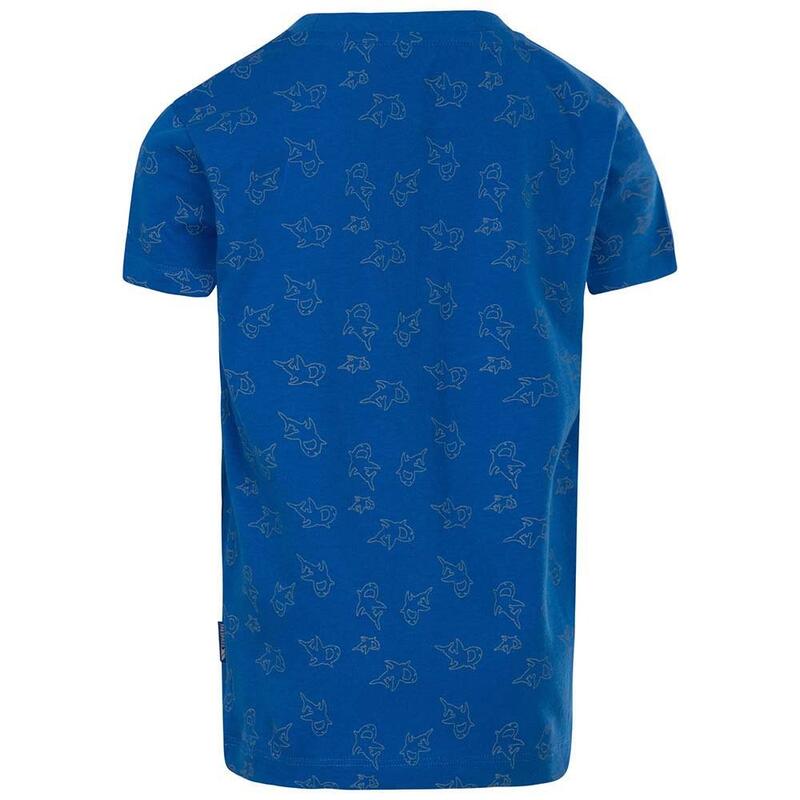 T-Shirt Sharky Menino Azul