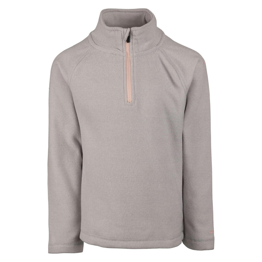 Childrens Girls Meadows Fleece (Pale Grey)